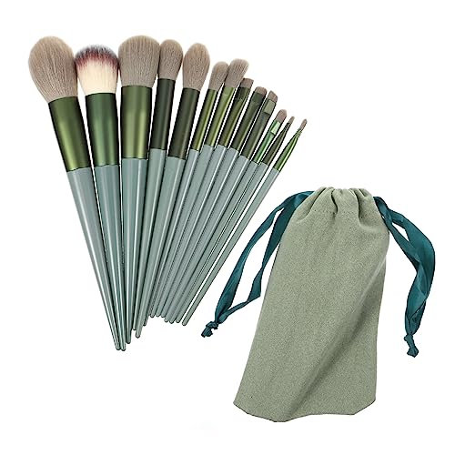 Beavorty 13-teiliges Set Beauty-make-up-pinsel Make-up-pinsel-kit Eyeliner-pinsel Für Augenbrauen Make-up-pinsel Behandeln Creme-kosmetikpinsel Fräulein Gesicht Loses Pulver Plastik von Beavorty