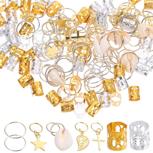 Beavorty Elegante Haarmanschetten- 140-teiliges Zopfschmuck-set Haarflecht-zubehör Für Frauen Und Mädchen von Beavorty