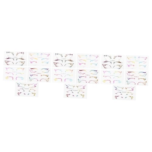 Beavorty 3 Sets Schmetterlings-augen-make-up-aufkleber Temporäre Eyeliner-aufkleber Für Die Tägliche Koreanische Schönheitsroutine Auf Der Bühne 5 Blätter * 3 von Beavorty