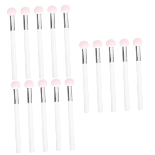 Beavorty 15 Stk Concealer Pinsel Lidschatten-Applikatoren Make-up-Applikatoren für das Gesicht Schwämme Lippenapplikatoren Schwamm Puderquaste trocken nass mit Schwamm eben von Beavorty