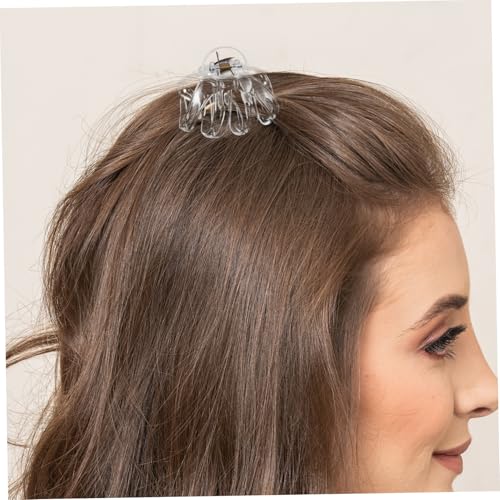Beavorty 15 Stück Teiliges Transparente Haarklammern für Dickes und Lockiges Haar Modische Kunststoff-clips mit Fester Fixierung Trendige Haaraccessoires für Frauen und Mädchen Vielseitig von Beavorty