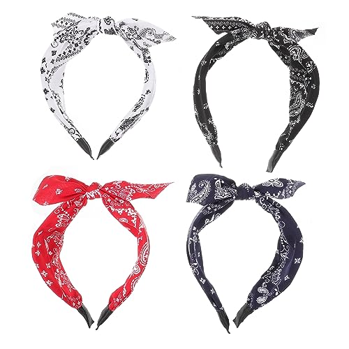 Beavorty 16 Stk Schleife Stirnband Bandana Stirnband Damen Stirnbänder Geknotetes Stirnband Für Damen Süße Stirnbänder Für Frauen Verknotet Haarschal Stoff Ausgabekarte Fräulein Breitseite von Beavorty