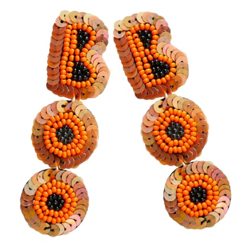 Beavorty 1Paar Halloween Ohrringe mit Pailletten Gruselige Buchstabenohrringe im Punk für Damen Kostümpartys Festliche Anlässe Baumelnde Perlenohrringe Beavorty 1Paar Halloween Ohrringe mit Pailletten Gruselige Buchstabenohrringe im Punk für Damen Kostümpartys Festliche Anlässe Baumelnde Perlenohrringe von Beavorty