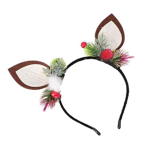 Beavorty 1stk Weihnachtsdeko Cosplay-haarreifen Modische Haartracht Party-stirnband Kreative Haarspange Haar Tragen Prop Beerenkopfschmuck Schöner Haarreif Erwachsener Zubehör Kind von Beavorty