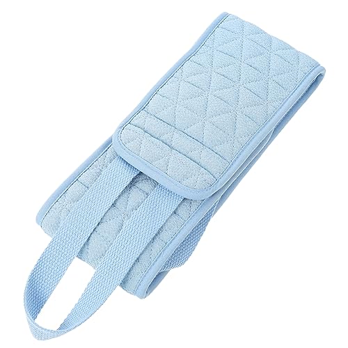 Beavorty 1Stk Doppelseitige Rückenmassage Badetuch für die Haut Peeling Luffa Badehandtücher exfoliating towel Babyhandtücher Reinigungshandschuhe Langstreifen-Schrubbtuch Rückenbadetuch von Beavorty