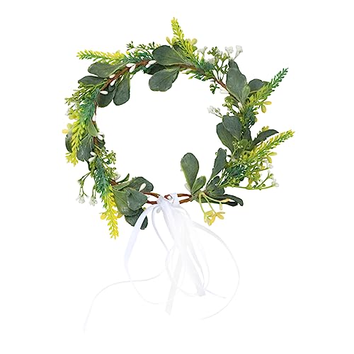 Beavorty 1stk Haarschmuck Florale Krone Damen Künstliche Blumen von Beavorty