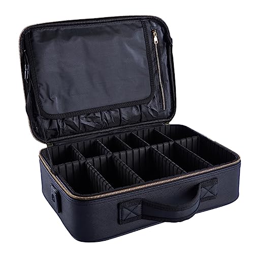 Beavorty Reisetasche Kosmetiktasche Aus Oxford-Material Separate Gitter Reißverschlusstaschen Zur Aufbewahrung Von Make-up Für Damen von Beavorty