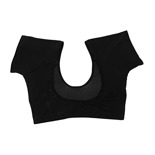 Beavorty 1Stk Weste mit Schweißpolster Schweißblocker sonnenkleidung männer Körper Gel Unterarm Schweiß Pads underarm sweat pad Achselschweißpad Unterarm-Schweißpolsterweste Polyester Black von Beavorty