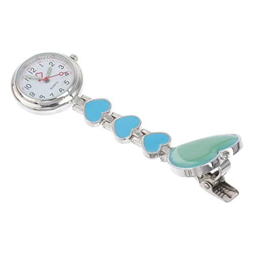Beavorty Hängende Uhr Kreativ Design Krankenschwester-Arzt-taschenuhr Modische Leuchtende Hand-hängeuhr Zur Dekoration Für Krankenhauskliniken Blau von Beavorty