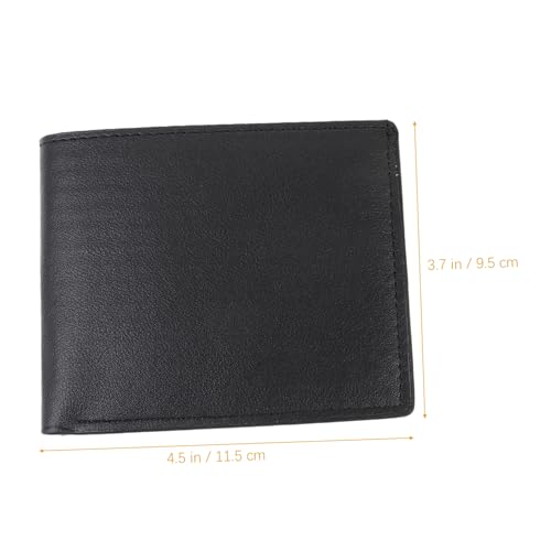 Beavorty 1Stück Herren Geldbörse Rindsleder mit Schnalle Minimalistisches Kartenetui für Karten Bargeld Münzen Robuste Geldbörse für Freizeit von Beavorty