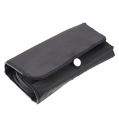 Beavorty Reise Kosmetikrolle Faltbare Kosmetik Aufbewahrungstasche 1Stück Kosmetik Organizer für Damen Große Kapazität für Reisen und Urlaub von Beavorty