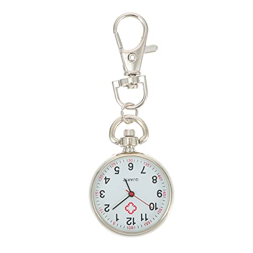 Beavorty Taschenuhr Mit Großen Ziffern Tragbare Kinderuhr Hängende Uhr Aus Legierung Und Glasmaterial Für Einfaches Ablesen von Beavorty