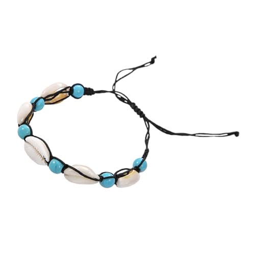 Beavorty Fußkettchen Im Boho-Stil Conch-Design-anhänger Ethnische Fußkette Für Frauen Strand-Boho-fußkettchen Langlebiges Und Praktisches Fußschmuck Für DIY von Beavorty