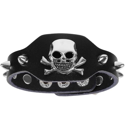 Beavorty Vintage Schädel Armband Diy Hand Schmuck Mit Charakteristischem Design Für Halloween Und Alltag Schwarz Für Geschenke Und Kreative Bastelprojekte von Beavorty
