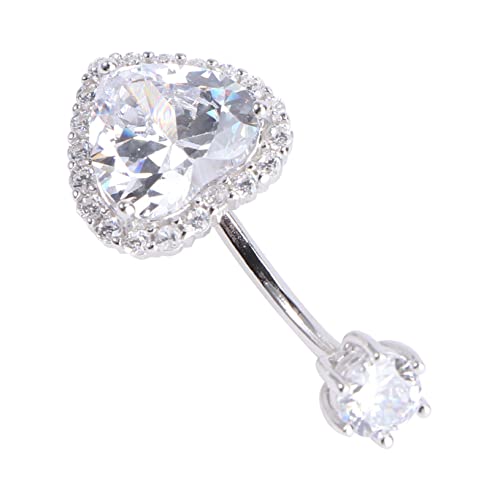 Beavorty Bauchnabelring Mit Aus Silber Körperpiercing-schmuck Nabelring Für Frauen Und Mädchen Piercingschmuck Mode Schmuckstück von Beavorty