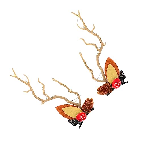 Beavorty 1paar Weihnachtlicher Glühender Haarclip Mit Rentiergeweih-design Für Festliche Anlässe Cosplay Und Weihnachtsfeiern Bringt Glanz Und Freude Ihre Weihnachtsdekoration Beavorty 1paar Weihnachtlicher Glühender Haarclip Mit Rentiergeweih-design Für Festliche Anlässe Cosplay Und Weihnachtsfeiern Bringt Glanz Und Freude Ihre Weihnachtsdekoration von Beavorty