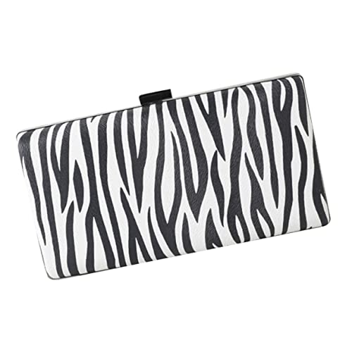 Beavorty 1stk Abendessen Tasche Dame Handytasche Partytasche Zebra Clutch-geldbörsen Für Damen Banketttasche Outdoor-schultertasche Für Mädchen Frauenabend Pu Lipgloss Beutel Fräulein von Beavorty