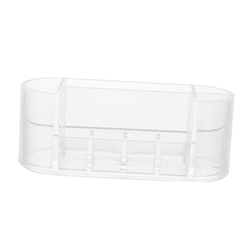 Beavorty Lippenstifthalter Aus Hochwertigem Material Lippenstift-organizer Für Schreibtisch Aufbewahrungsregal Für Kosmetika Transparente Schminkbox Praktische Lagerung Für Make-up Pinsel von Beavorty