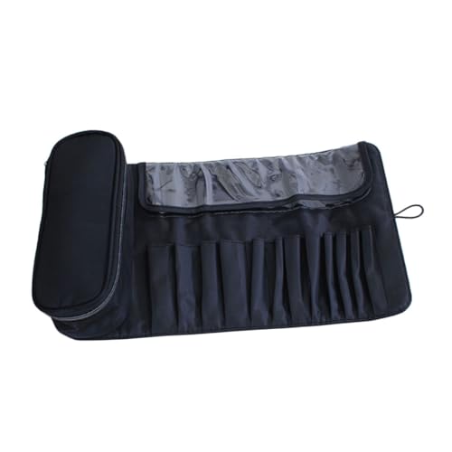 Beavorty Tragbare Kosmetik Werkzeugtasche Für Make up Pinsel Faltbar Kompakt Mädchentasche Kosmetik Organizer Für Reisen von Beavorty