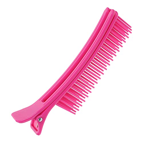 Beavorty 1stk Haarstyling-clips Haarspange Abteilen Haarspangen Im Pastell-stil Entenschnabel-haarspangen Haarspangen Für Dünnes Haar Fransenhaarspange Damen Violett Partitionsordner von Beavorty