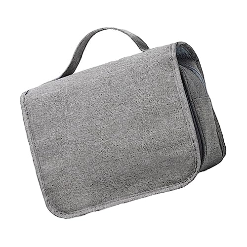 Beavorty 1stk Kosmetiktasche Reise-kulturbeutel Tasche Mit Großem Fassungsvermögen Männer Reisen Toilettenartikel-Organizer Mit Haken Zum Aufhängen Wäschesack Falten Mann Shampoo Polyester von Beavorty