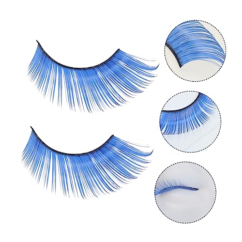 Beavorty 2 Paar Künstliche Wimpern Für Sofortiges Make-up Für Damen Für Halloween Cosplay von Beavorty