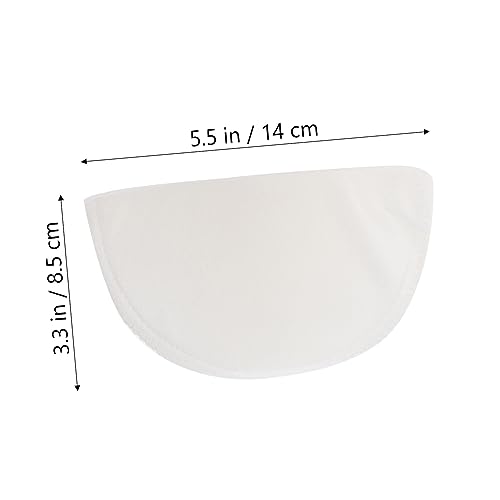 Beavorty 2 Paare Selbstklebende Schulterpolster Hochwertigem Schwamm Rutschfest Breiter Schulterformer für Damen Businessanzüge Mäntel Hemden Modisches Kleidungspolster Zubehör von Beavorty