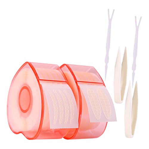 Beavorty 2 Rolle Aufkleber Für Doppeltes Augenlid Aus Spitze Lids by Design Augenlidstreifen Faser Augenlid Lift Streifen Augenlid-tape-streifen Doppel Auge Band Klebestreifen Bilden Patch von Beavorty