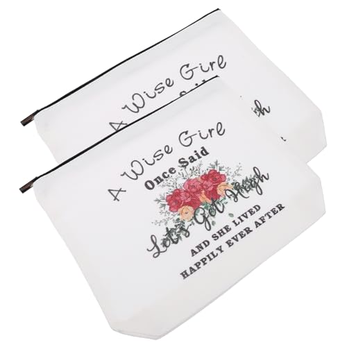 Beavorty 2stücke Zwei Bedruckte Aufbewahrungstasche Aus Canvas Mit Reißverschluss Kosmetiktasche Für Damen Münztasche Geeignet Zur Aufbewahrung Von Toilettenartikeln Kosmetika Und Mehr Beavorty 2stücke Zwei Bedruckte Aufbewahrungstasche Aus Canvas Mit Reißverschluss Kosmetiktasche Für Damen Münztasche Geeignet Zur Aufbewahrung Von Toilettenartikeln Kosmetika Und Mehr von Beavorty
