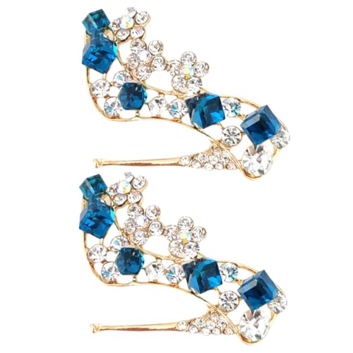 Beavorty 2 Sätze Kristall High Heels Abzeichen Strass Dekorative Anstecknadeln Für Kleidung Kleine Broschennadeln Broschen Und Anstecknadeln Für Frauen Broschennadeln 2 Stück * 2 von Beavorty