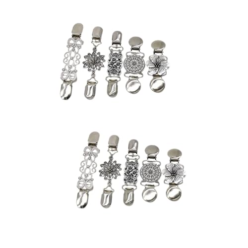 Beavorty 2 Sätze Pullover Schal Clip Kragen Clip Kleidung Pullover Verschluss Clips Oversized Pullover Cardigan Clip Pullover Verschlüsse Pullover Clip Damen Brosche 5 Stück * 2 Beavorty 2 Sätze Pullover Schal Clip Kragen Clip Kleidung Pullover Verschluss Clips Oversized Pullover Cardigan Clip Pullover Verschlüsse Pullover Clip Damen Brosche 5 Stück * 2 von Beavorty