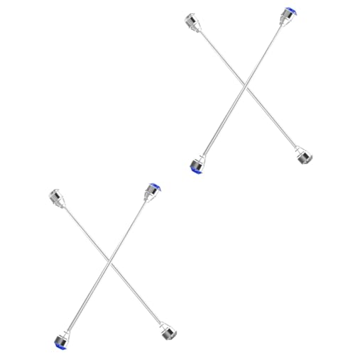 Beavorty 2 Sätze Strass Kragennadel Krawattennadel Krawattenklammer Für Herren Krawattenklammer Hemd Krawattenklick Revers Krawattenverschlüsse Für Herren 2 Stück * 2 von Beavorty