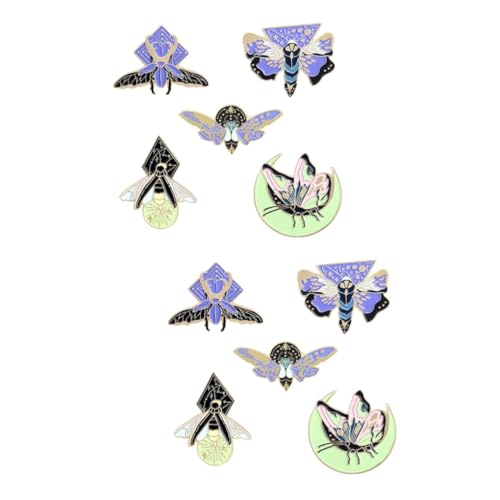 Beavorty 2 Sätze Teiliges Cartoon Broschen Leuchtende Tier Broschen Legierung Kreative Anstecknadeln Für Kleidung Partys Hochzeiten Besondere Anlässe 5 Stück * 2 von Beavorty