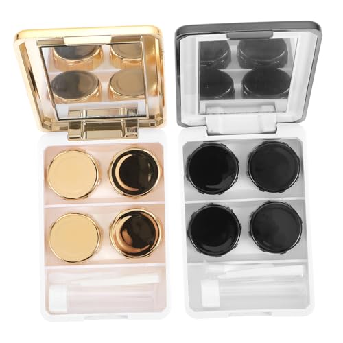 Beavorty 2 Sets Box Für Frauen Auslaufsichere Tragbare Kosmetik Aufbewahrungsbox Reise Und Verwendung Im Freien Farbe von Beavorty