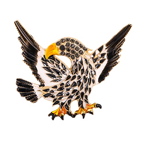 Beavorty 2 Stck. Extravaganter Tierbrosche für Männer Kreative Schwarze Brosche im Eulen Design Kleidung Accessoire für Partys und Besondere Anlässe von Beavorty