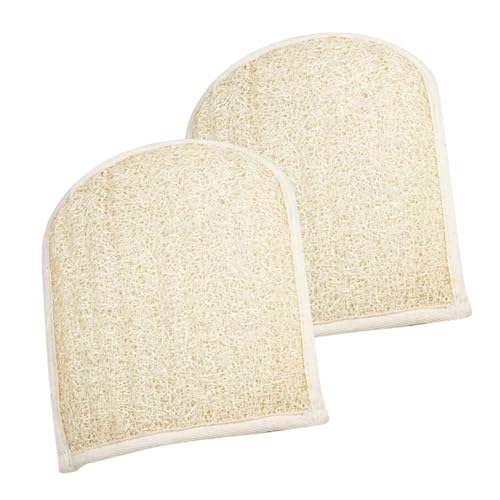 Beavorty Bade-peeling-fäustlinge für Damen und Herren 2 Stück Luffa-handschuhe Zum Duschen Beavorty Bade-peeling-fäustlinge für Damen und Herren 2 Stück Luffa-handschuhe Zum Duschen von Beavorty