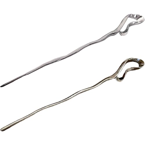 Beavorty Chinesische Haarnadel Metall-haarstäbe Für Frauen Unregelmäßige Form Haarstäbe Haarstyling Haar-accessoires Für Frauen von Beavorty