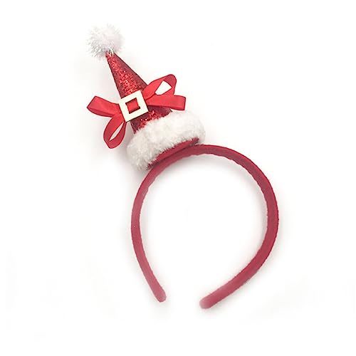 Beavorty 2st Lustige Weihnachtsstirnbänder Weihnachtsmütze Haarband Haarbänder Für Weihnachtskostüme Süße Weihnachtsstirnbänder Santa Cosplay Haarband Haarschmuck Weihnachten Kind Stirnband von Beavorty