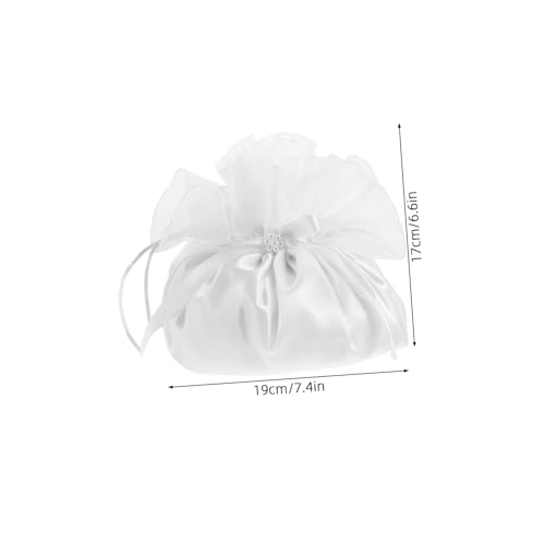 Beavorty 2stücke Brautclutches Abendtaschen Für Hochzeit Mit Glitzernden Strasssteinen Weichem Material Und Genügend Raum Für Lippenstift Und Mobiltelefon von Beavorty