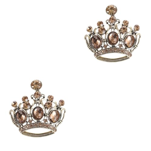 Beavorty 2 Stück Brosche für Kleidung Elegantes Schmuckstück im Retro Stil für Damen und Herren für Feierlichkeiten Accessoire für Taschen und Schals von Beavorty