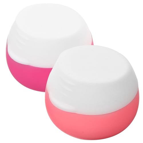 Beavorty 2 Stück Cremedosen Leere Reisebehälter Für Toilettenartikel Behälter In Reisegröße Auslaufsicheres Reisezubehör Für Kosmetik Make-Up Gesicht Körper Handcreme 20 Ml von Beavorty