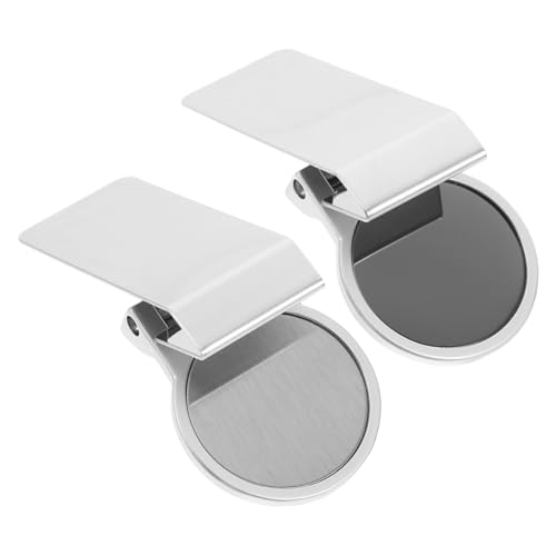 Beavorty 2 Stück Edelstahl Geldklammer Teiliges Schlanker und Kompakter Geldclip für Scheine und Kreditkarten Stilvoller Tragbarer Kartenhalter mit Modernem Design für und Fronttasche von Beavorty