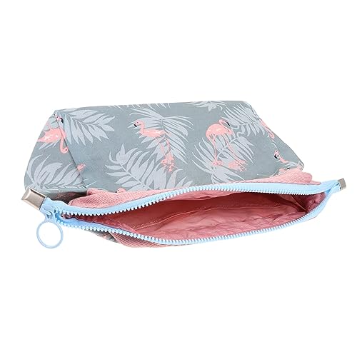 Beavorty 2st Flamingo-Aufbewahrungstasche Reise-Make-up-Tasche Reise-Kosmetik-Aufbewahrungstasche Kosmetiktasche Kulturbeutel Make-up-Organizer Für Frauen Bilden Geschenk Polyester Reisen von Beavorty