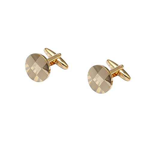 Beavorty 2 Stück Herren Manschettenknöpfe Kreative Hemd Manschetten Accessoires Einzigartiges Design für Hochzeiten Partys und Formelle Anlässe Langlebig und Elegant von Beavorty
