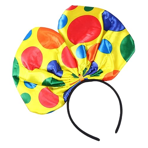 Beavorty 2st Haarband Haarbänder Haarschmuck Stirnbänder Mit Schleife Clown-haarreifen Bowknot-haribands Cosplay-stirnbänder Bilden Kleidung Kind von Beavorty