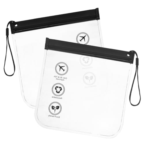 Beavorty Reise-Make-up-Taschen-Set Für Damen – 2 Make-up-Taschen Aus Eva Kompakt Und Vielseitig Mit Verschließbarem Verschluss Zur Sicheren Aufbewahrung von Beavorty