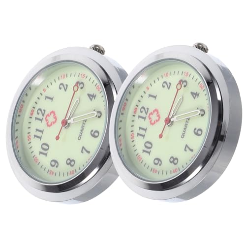 Beavorty 2stücke Zwei Uhr Hergestellt Aus Hochwertigen Materialien Für Gute Qualität Und Langlebigkeit Praktisch Und Vielseitig Einsetzbar Für DIY Quarzuhr Und Taschenuhr von Beavorty