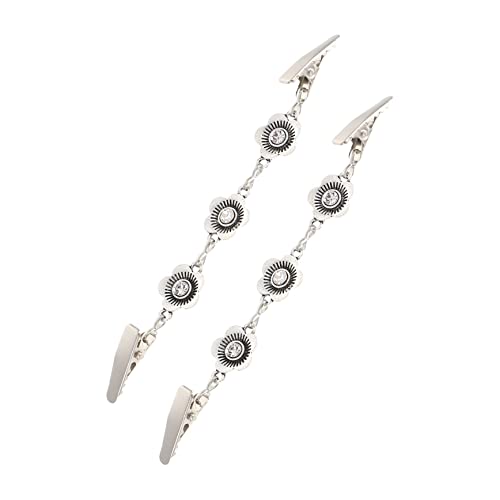 Beavorty 2 Stück Retro Strickjacken Clips Blumen Brosche für Pullover Schal und Cardigans Langlebigem Elegantes Design für Stilvolle Outfits von Beavorty