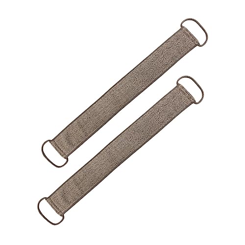 Beavorty 2 Stück Rückenschrubber Badetuch Hautpeeling Gurt Aus Ramie Duschzubehör Für Sanfte Reinigung Und Massage Für Zuhause Und Reisen von Beavorty