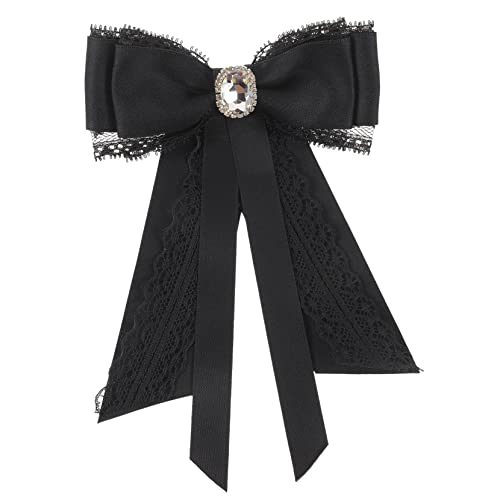 Beavorty 2 Stück Schwarze Spitzenbrosche Emaille für binden Rot Bogen Krawattenbrosche Bowknot-Brosche Fliege Brosche Kleidung Brosche frauen krawatte Bughemdzubehör Krawattennadel Schleife Beavorty 2 Stück Schwarze Spitzenbrosche Emaille für binden Rot Bogen Krawattenbrosche Bowknot-Brosche Fliege Brosche Kleidung Brosche frauen krawatte Bughemdzubehör Krawattennadel Schleife von Beavorty
